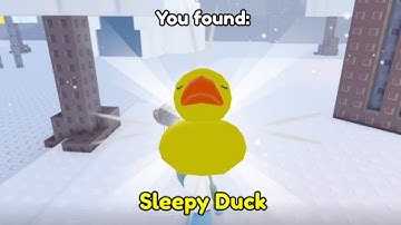 Find the Ducks 2 - Where to Find the Sleepy Duck (Roblox)