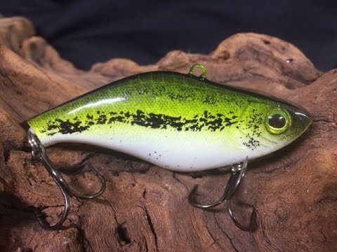 How To Custom Paint a Baby Bass Crankbait ver2.0 