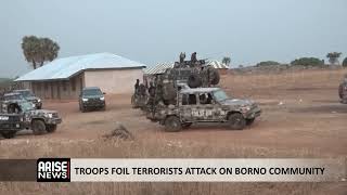 TROOPS FOIL TERRORISTS ATTACK ON BORNO COMMUNITY