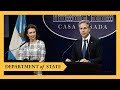 Secretary Blinken's joint press availability with Argentine Foreign Minister Mondino