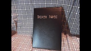 Death Note Notebook Unboxing and Review - Aliexpress - Unboxsing.com