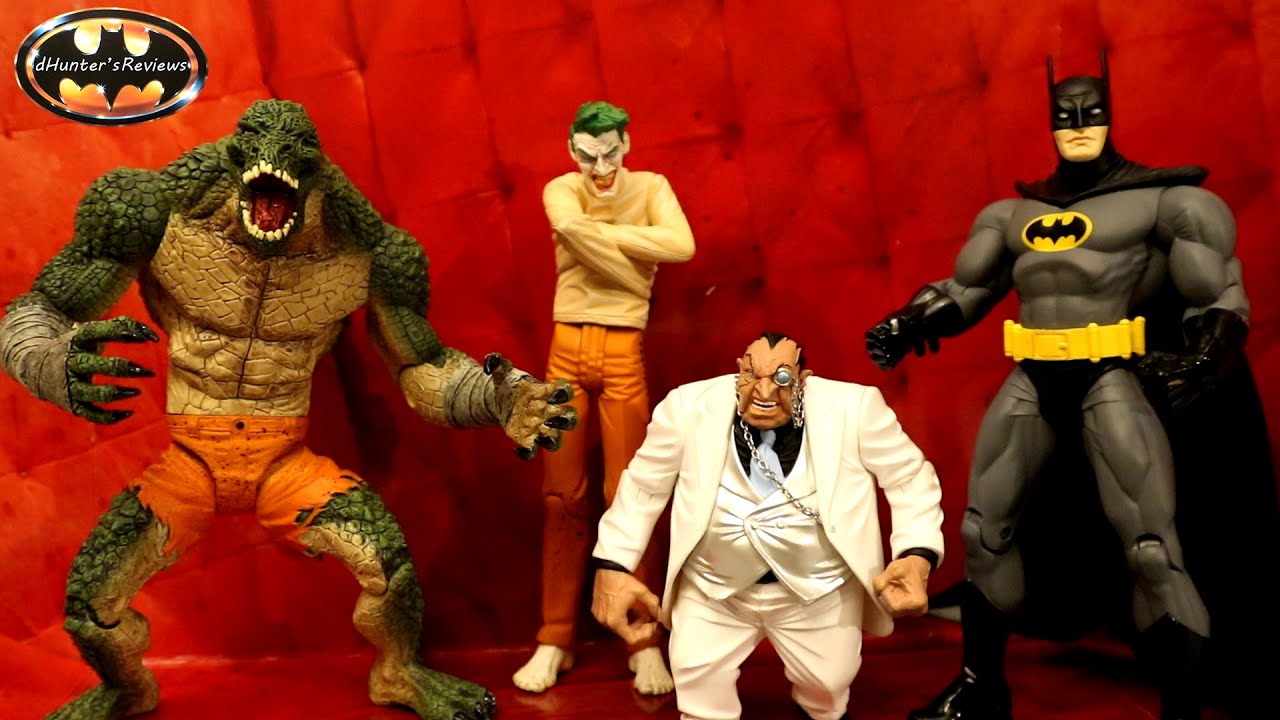 DC Direct Arkham Asylum 4 Pack Batman Straight Jacket Joker Killer