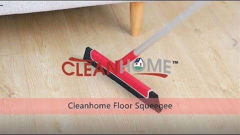 CLEANHOME Floor Squeegee Adjustable Professional Water Sweeper for Bathroom👀