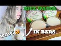 Rice Water Shampoo & Conditioner Bars For Hair Growth and Shine | Benefits, How To Use   Results