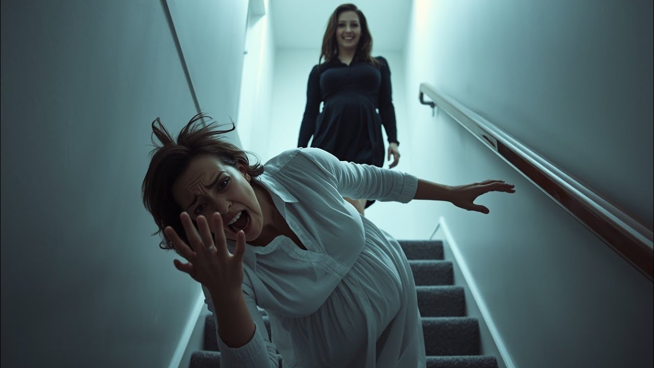 The Husband's Mistress Pushed A Pregnant Wife Down The Stairs Unaware Her Father Was Police Chief