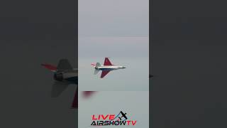 F-16's Red White & Blue tribute to the USA! It's FEMA and the F-16 Viper Demo Team at Seafair '25!