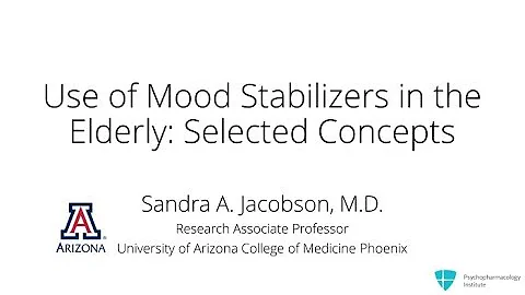 Managing Geriatric Bipolar Disorder: Use of Lithium and Anticonvulsants