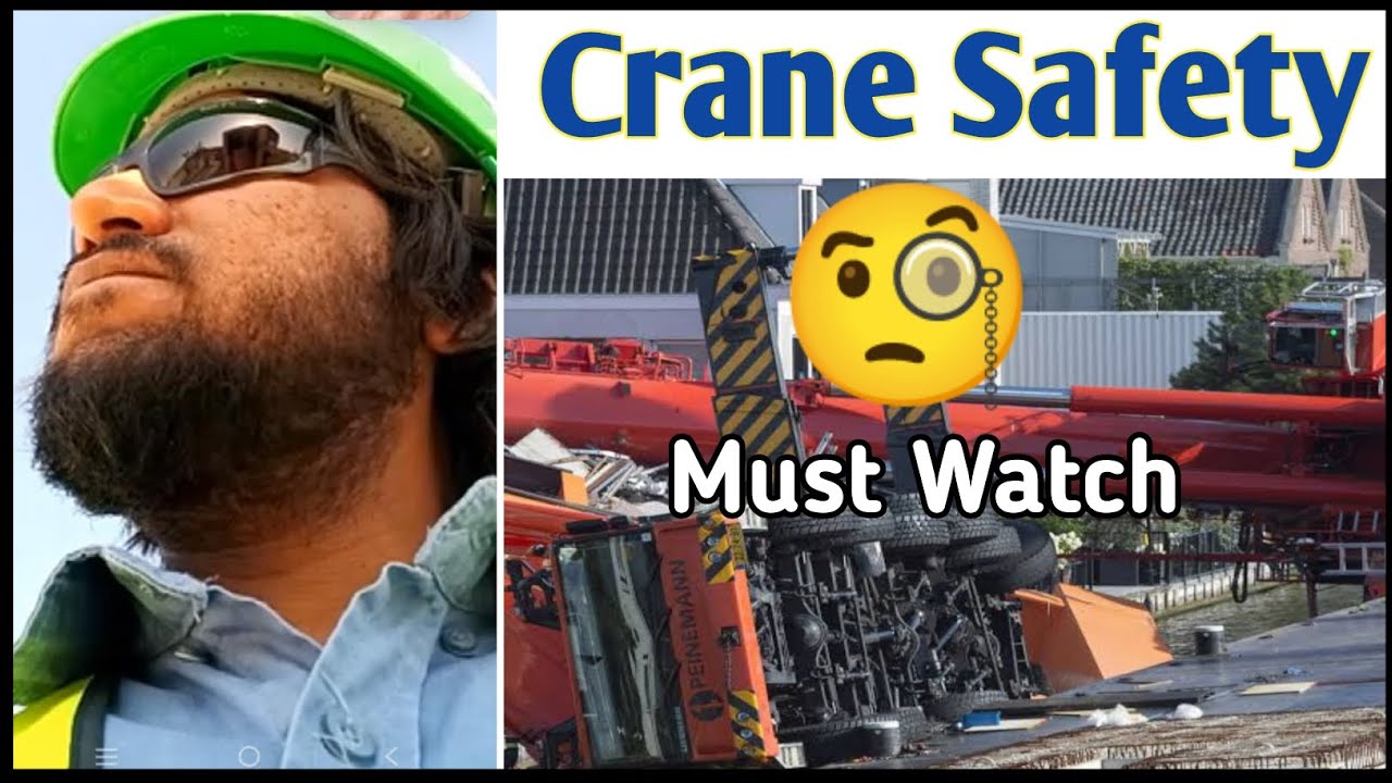 Crane safety ! Lifting safety ! Safety officer must watch ! Safety officer video 