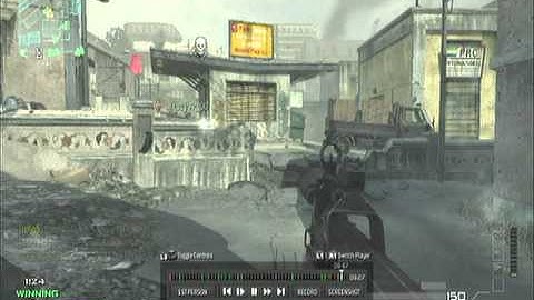 cod mw3 throwing knife final kill phoenixsam