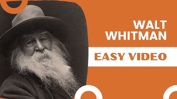 Walt Whitman for NTA NET, WB SET, TN SET, K SET, MH SET, AP SET