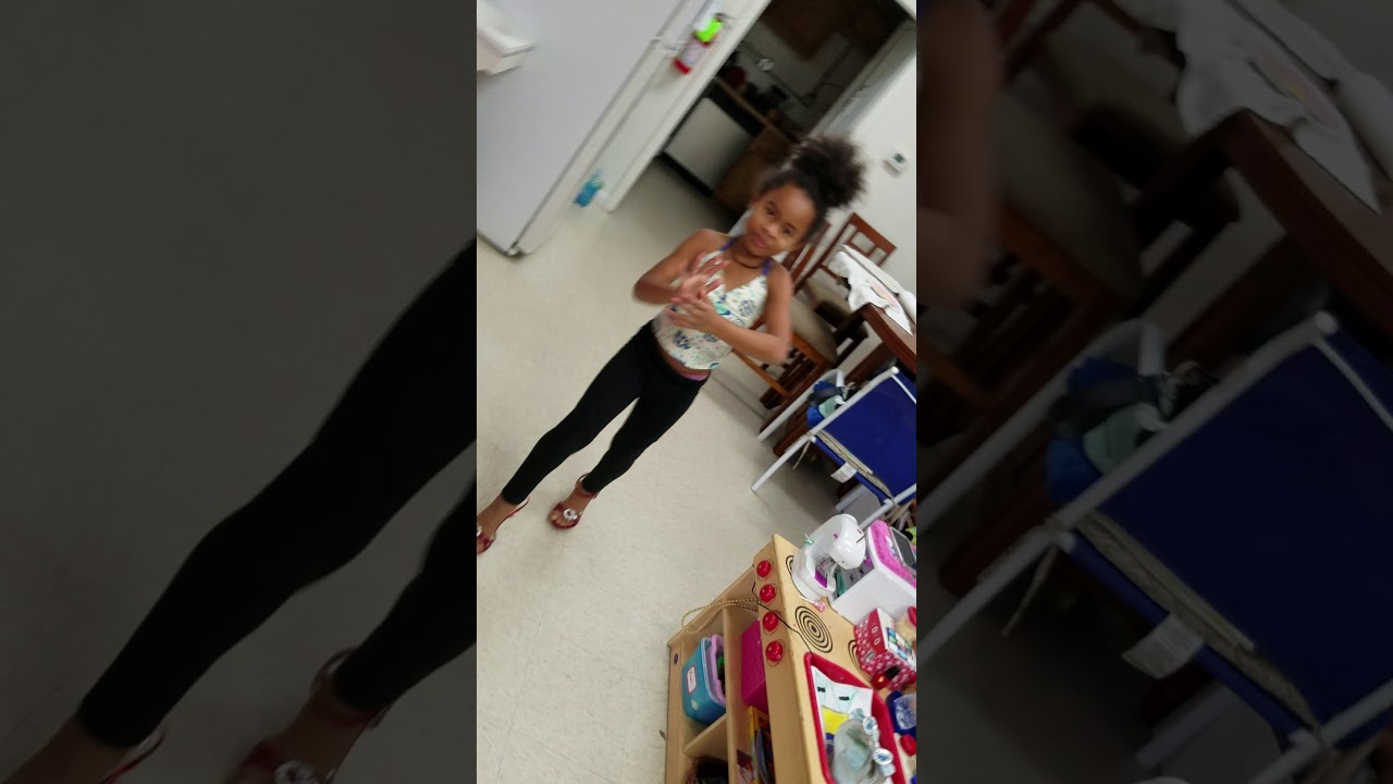 Girl dancing YouTube