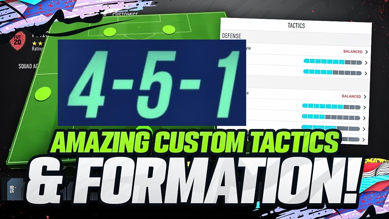 Fifa 20 451 Custom Tactics