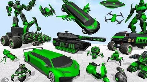 Army limo Robot car game @dailygames2433