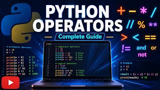 Python Operators Explained | Complete Guide for Beginners 🐍