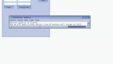 Visual Basic 2008 Express - Resizing and changing location