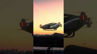 Routine Flight Test With A Beautiful Sunset