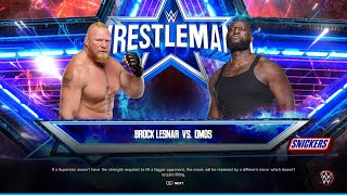 WrestleMenia  39 🥉🥉 || BROCK LESNAR  VS OSOS || GamingSangh