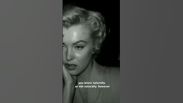 Thumbnail of Rare Interview Of Marilyn Monroe