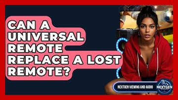 Can A Universal Remote Replace A Lost Remote? - NextGen Viewing and Audio