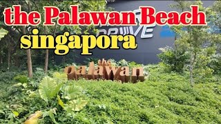 PERJALANAN KE PANTAI PALAWAN SINGAPORA  NAIK KERETA 