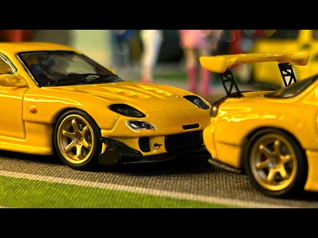 1/64 timemicro マツダ RX-7 雨宮 イニシャルD コンテナ 1/64 timemicro マツダ RX-7 雨宮 イニシャルD コンテナ - メルカリ