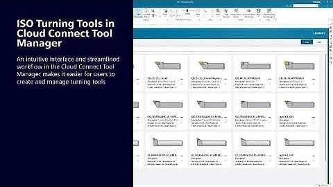 ISO Turning Tool Support in NX CAM