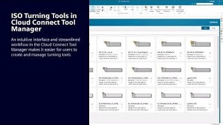 ISO Turning Tool Support in NX CAM