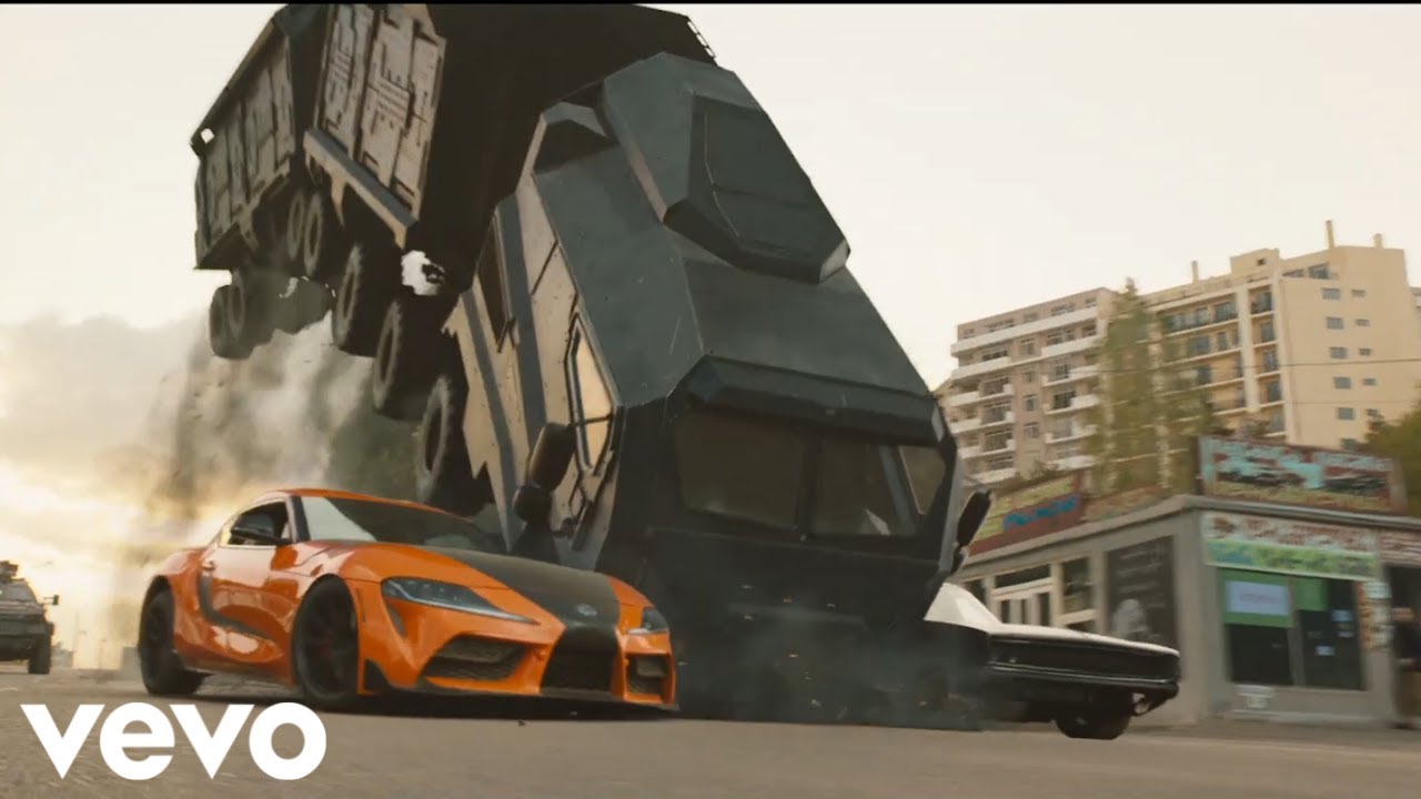 LAY LAY REMIX by Gabidulin |Fast and Furious 9 [Chase Scenes]4K