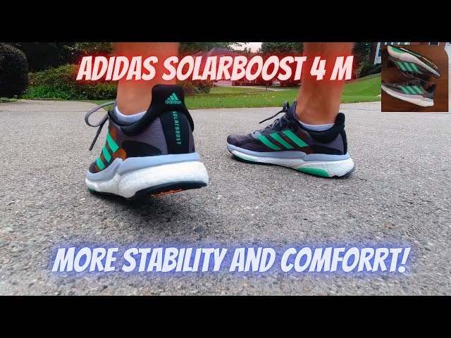 Adidas Solarboost 4M - A little More Contained Boost! - YouTube