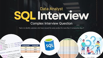 Complex SQL Interview Question | Customers Who Viewed the Same Product on Consecutive Days | SQL