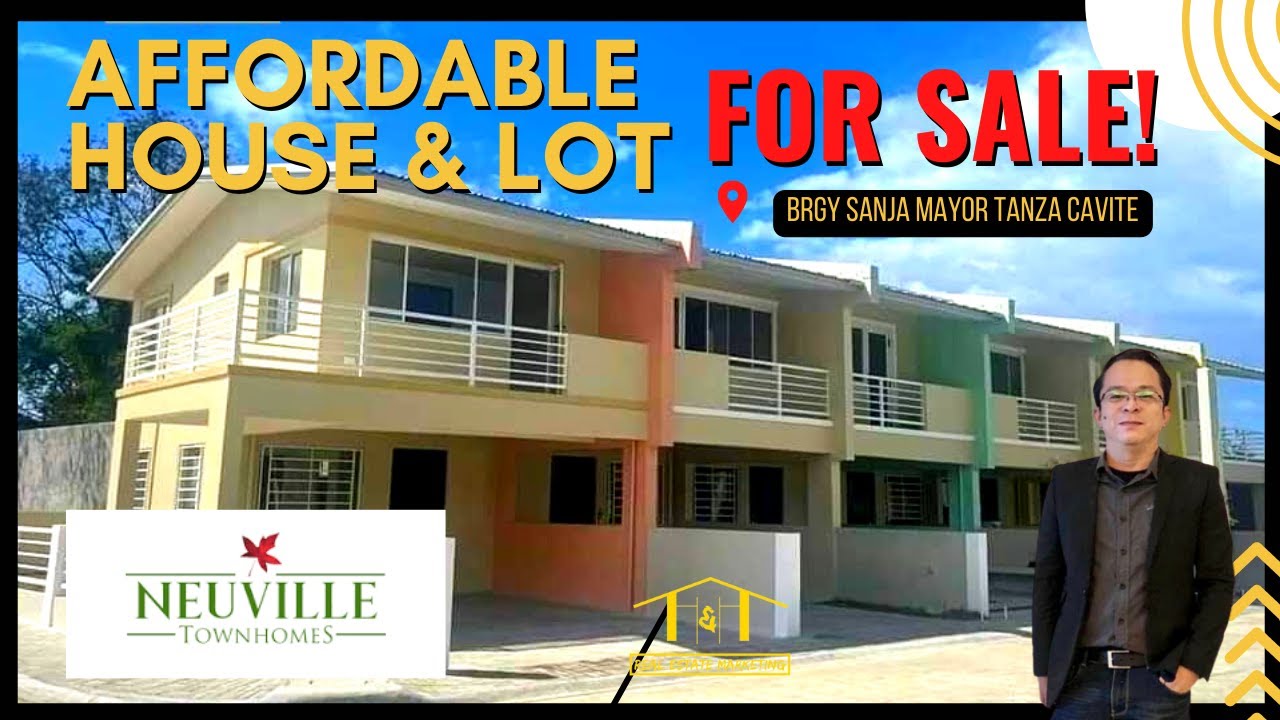 AFFORDABLE HOUSE AND LOT FOR SALE I NEUVILLE TOWNHOMES I TANZA CAVITE