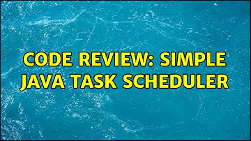 Code Review: Simple Java task scheduler (3 Solutions!!)