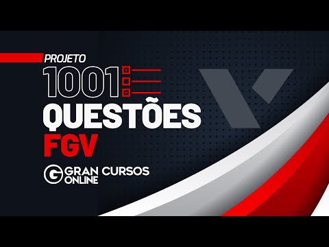 1001 Questões FGV | Língua Portuguesa com Prof. Marcio Wesley