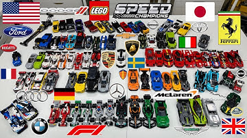 10 years of Speed Champions cars. What