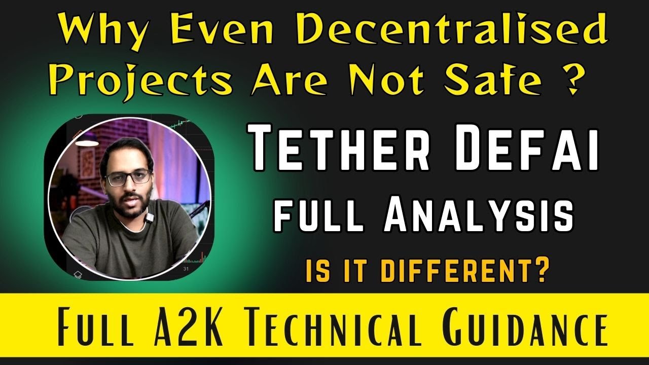 Tether DefAI Smart contract Analysis and Check ✅ Why Even Decentralised Defi Project Are Not safe ?
