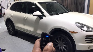 Porsche Cayenne 958 Remote Start w/ Compustar Drone