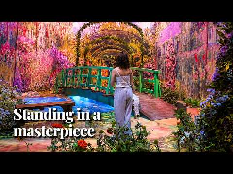 Monet's paintings come to life - INCREDIBLE!