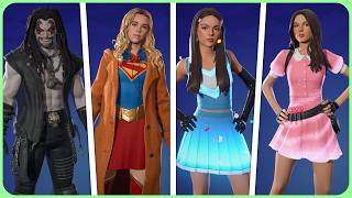 ALL Supergirl & Olivia Rodrigo Fortnite Cosmetics Showcased!
