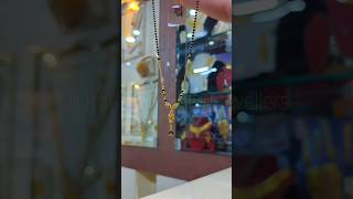 D Black Pearl Chain Necklace