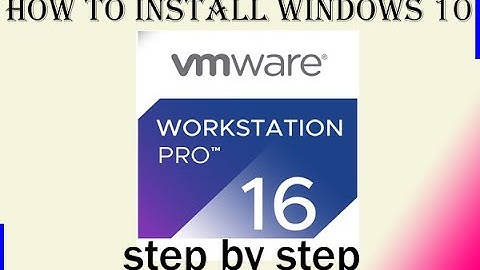 How to Install Windows 10 in VMware Workstation 16 Step by Step || vmware workstation in windows 10