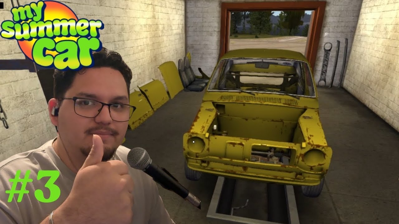 ARMANDO EL SATSUMA!! (LLANTAS) | My Summer Car | Aprendiendo a gesticular #3