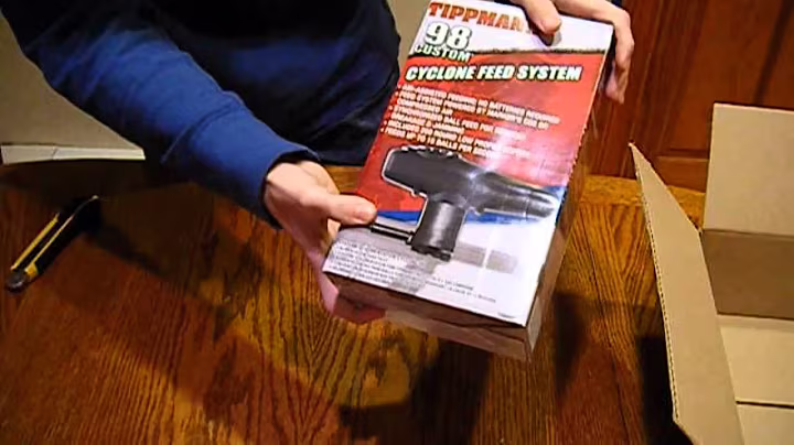 Unboxing The Tippmann 98 Cyclone Feed System.
