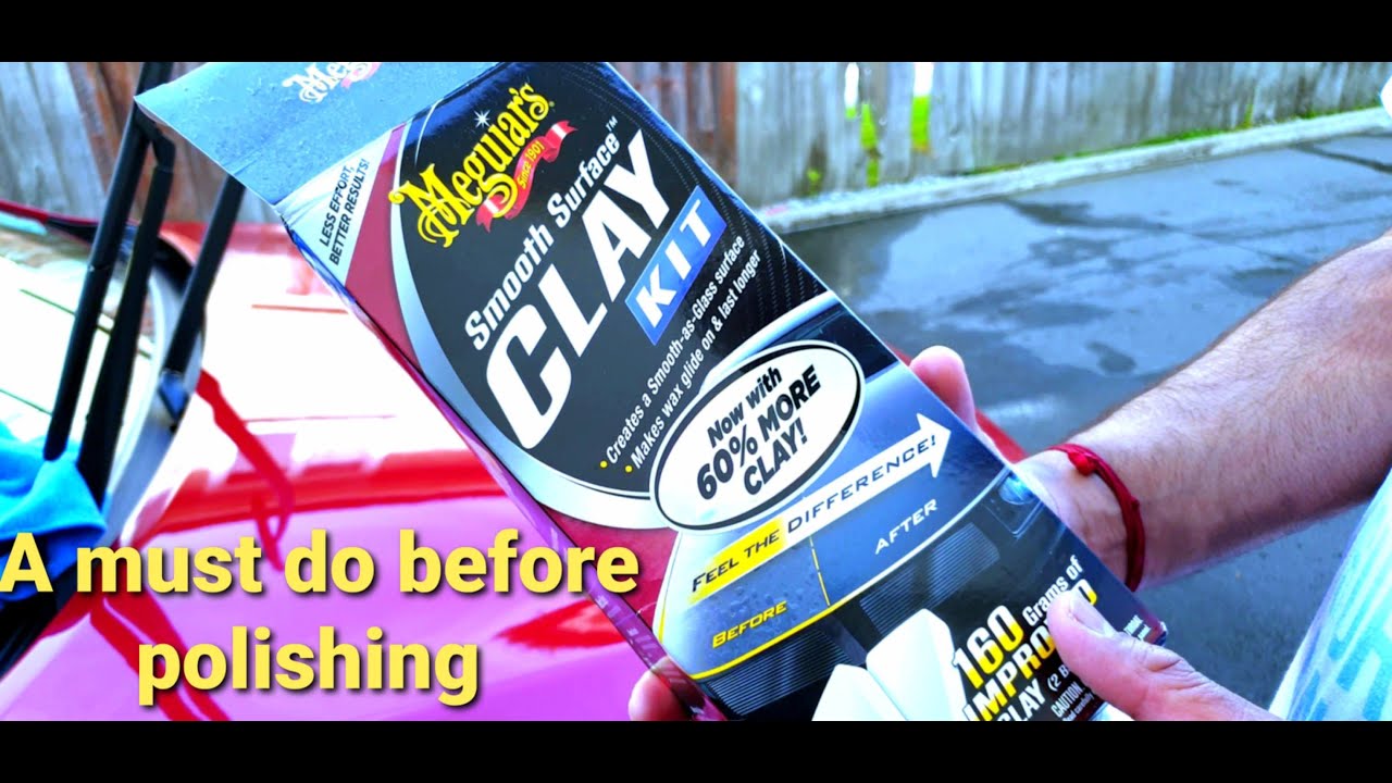 How to Clay Bar your car - Meguiar's Smooth Quick Clay Kit 