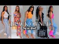 HIGHLY REQUESTED* BLACK OWNED TRY ON HAUL 2020