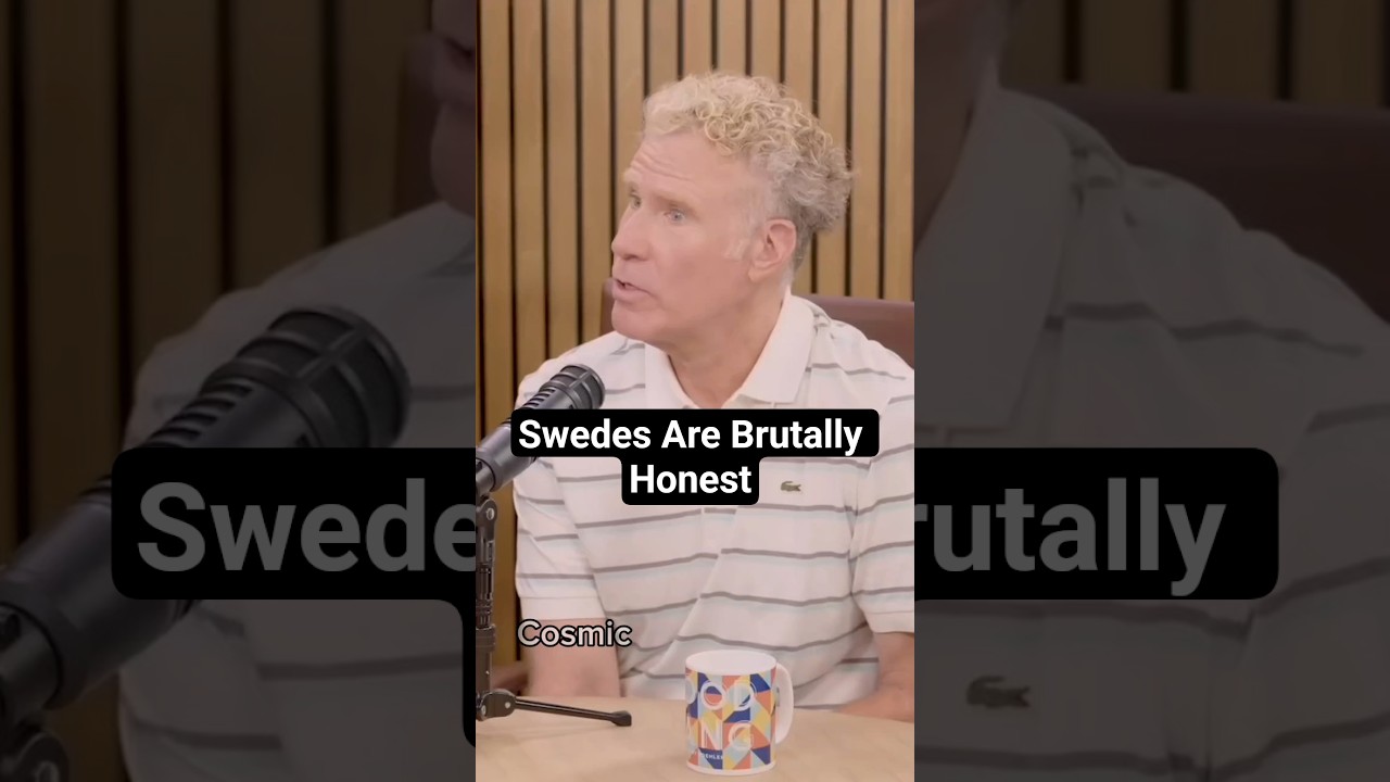 Video till Amy Poehler och Will Ferrell snackar om svenskar