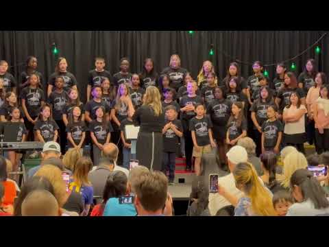 Manlio Silva Elementary School Spring Concert. 5/20/25 Song#2