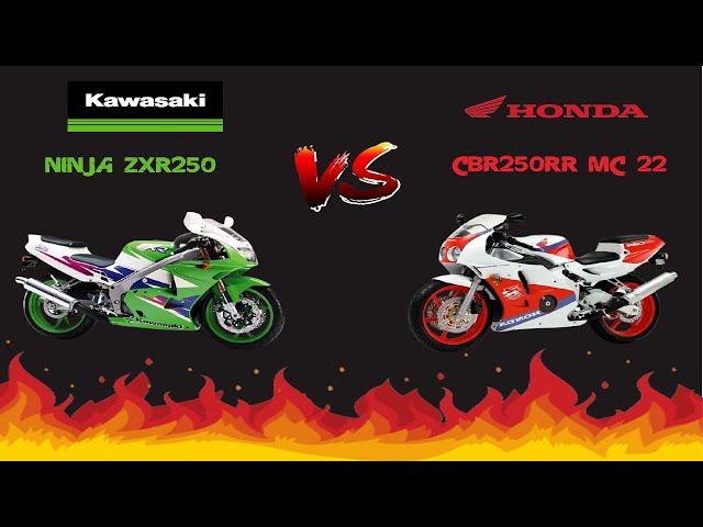 KAWASAKI NINJA ZXR250 VS HONDA CBR250RR MC22 TOP SPEED | Always 