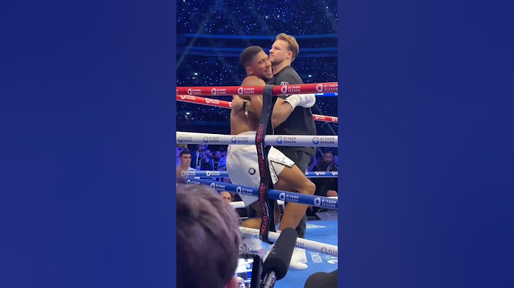 ‼️ OUR RINGSIDE VIEW OF DANIEL DUBOIS KOing ANTHONY JOSHUA 👀 #JOSHUADUBOIS