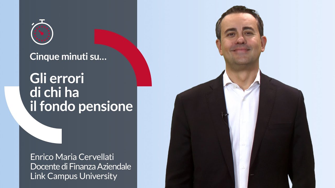 Gli errori di chi ha il fondo pensione