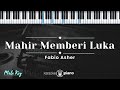Mahir Memberi Luka - Fabio Asher (KARAOKE PIANO - MALE KEY)